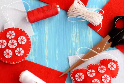 DIY Fabric Ornaments