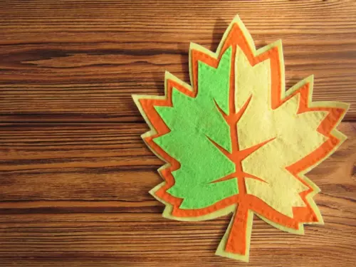 DIY Fall Leaves Coasters