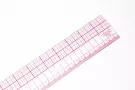 18" English-Metric Beveled Ruler - C-Thru #B95