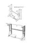 Adjustable K-Leg Table Frame Assembly