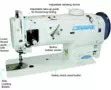 ​Consew Premier 1541S-CC Drop Feed Needle Feed Walking Foot Lockstitch Industrial Sewing Machine With Table and Servo Motor​