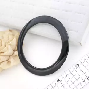 Purse Handle - Round Black 4