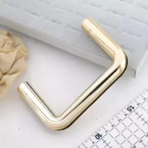 Purse Handle - Rectangle Gold