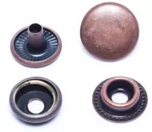 Double Cap Ring Snaps