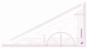 Transparent Scale Ruler Metric