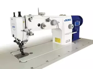 JUKI DU-1481-7 Single Needle Lockstitch Top and Bottom Feed Industrial Machine with Double-capacity Hook with Automatic Thread Trimmer With Table and Built-in Direct Drive Servo Motor