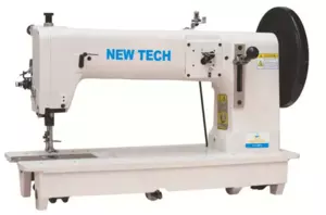 New-Tech GC-243 Extra Heavy Duty Single Needle Lockstitch Machine With Table and Servo Motor