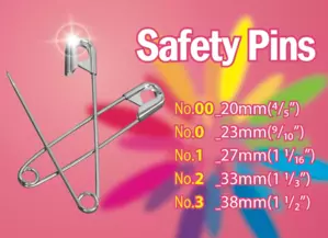 Assorted Size ​All Steel Safety Pins