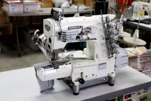 Kansai Special NR-9803GCC-UTE 3-Needle Cylinder Bed Direct Drive Coverstitch Industrial Sewing Machine