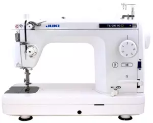 JUKI TL-2010Q 1 Needle Lockstitch Mid-Arm Portable Quilting and Piecing Machine with Automatic Thread Trimmer and Speed Control