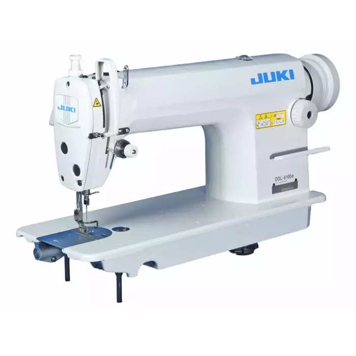 JUKI DDL-8100E Single Needle Lockstitch Sewing Machine With Table and Servo Motor