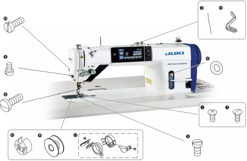 Spare Parts Kit - ​JUKI DDL-9000C (VOL-2)