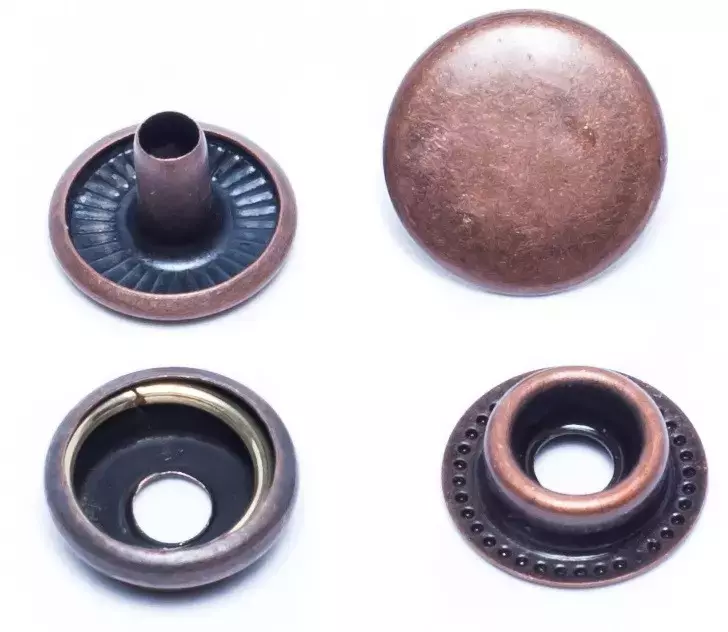 Double Cap Ring Snaps