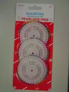 Pearlized Head Pins Variety (120/pack)