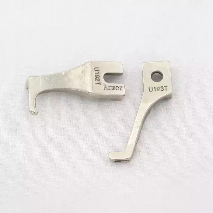 Tiny Toe Zipper / Cording / Welting / Piping Industrial​ Walking Presser Foot Set #U192T, U193T​