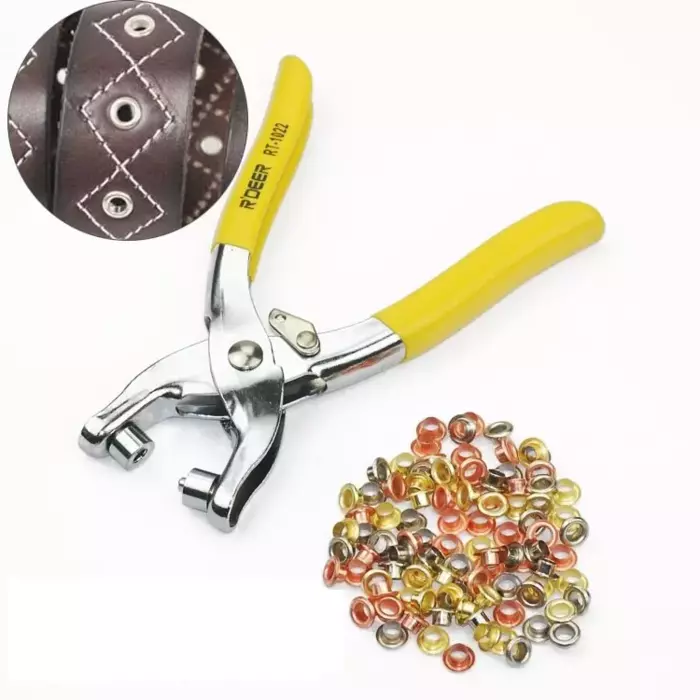 Professional Eyelet Grommet Setting Tool Kit